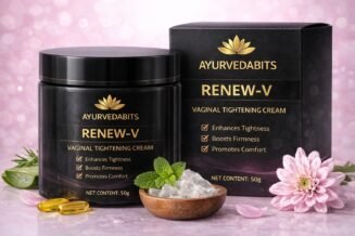 Ayurvedabits Renew-V vaginal tightening cream 50g pack